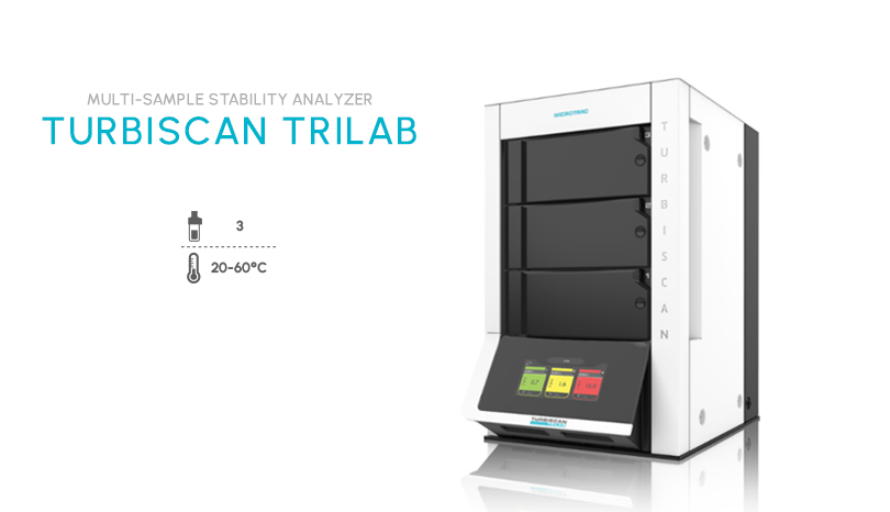Microtrac TURBISCAN TRILAB 분산안정성 분석기